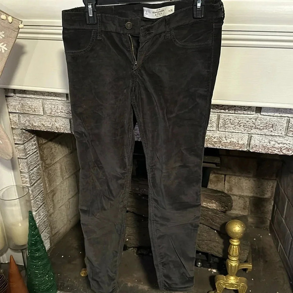 A&F velvet pants - Picture 1 of 1